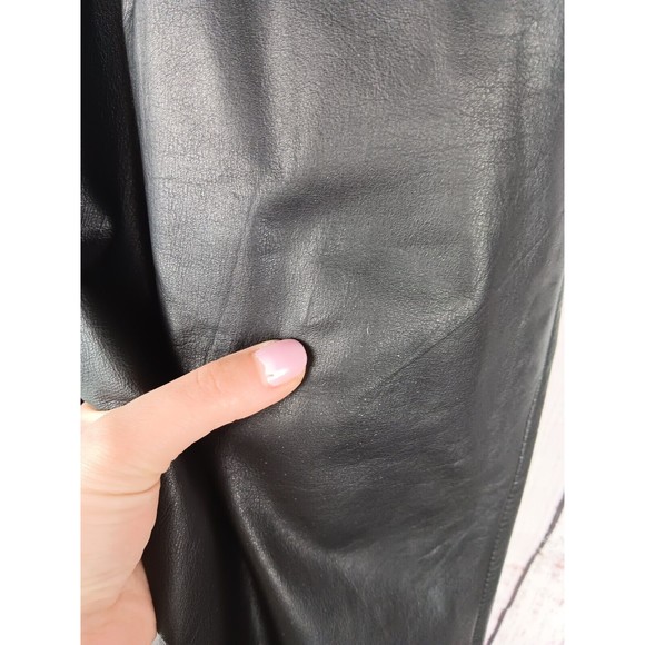I B Diffusion Vintage High Waisted Genuine Leather Pants Women's Size 6 - Picture 10 of 11